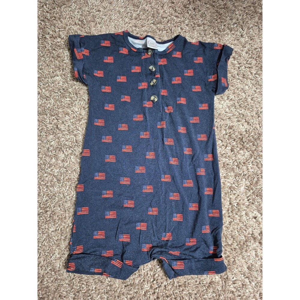 Lou lou & company romper usa size 12-24 months